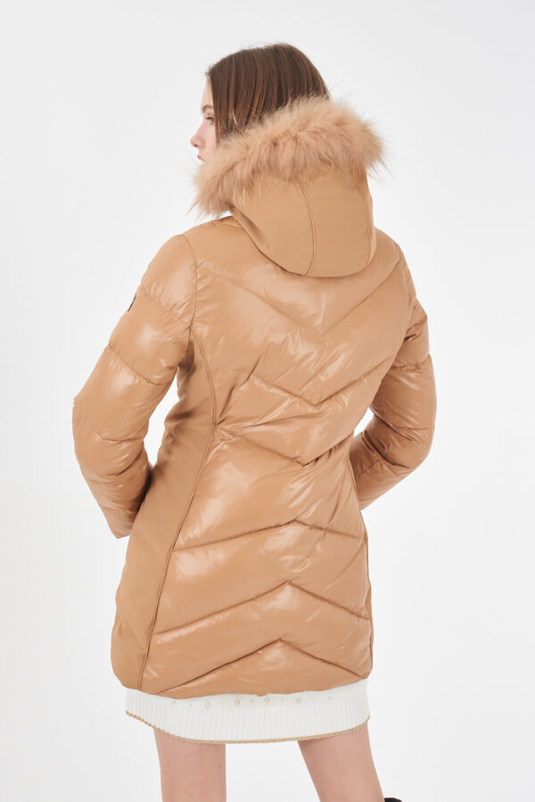 CAPPOTTO DONNA TRAPUNTATO CON FINTO GILET STACCABILE - immagine 2