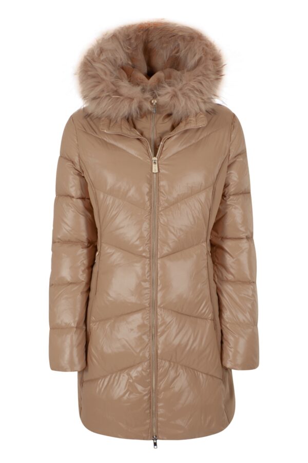 CAPPOTTO DONNA TRAPUNTATO CON FINTO GILET STACCABILE - immagine 5