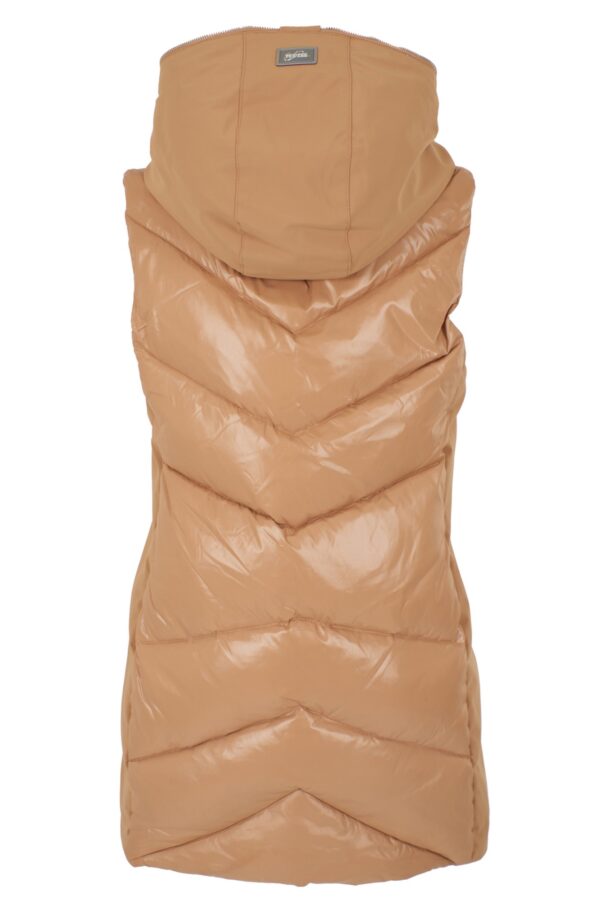 SMANICATO DONNA TRAPUNTATO CON FINTO GILET - immagine 6