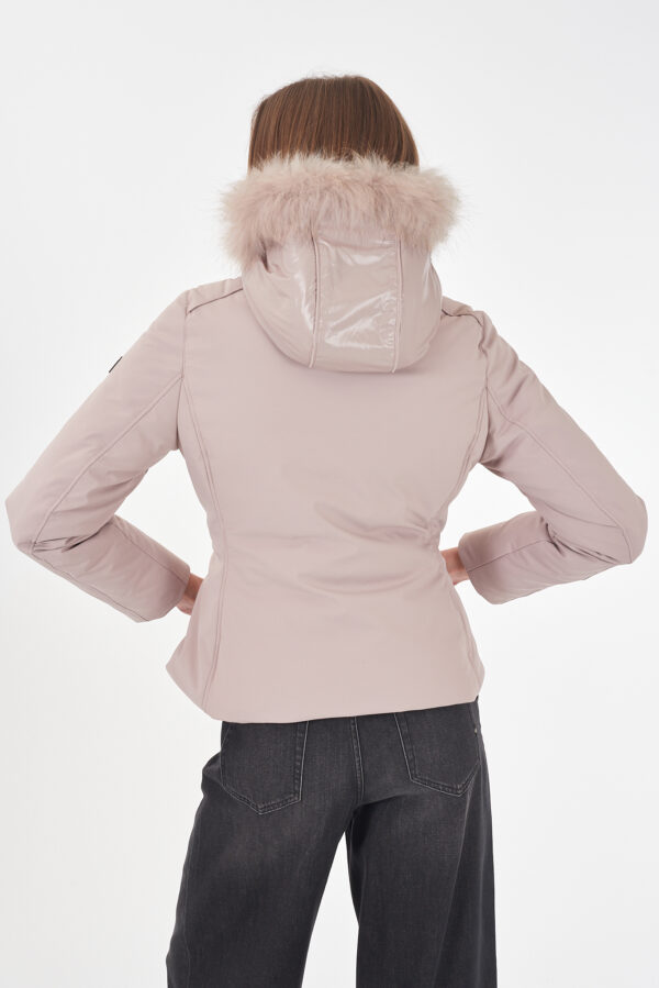 GIUBBINO DONNA IN SOFTSHELL CON CAPPUCCIO - immagine 2