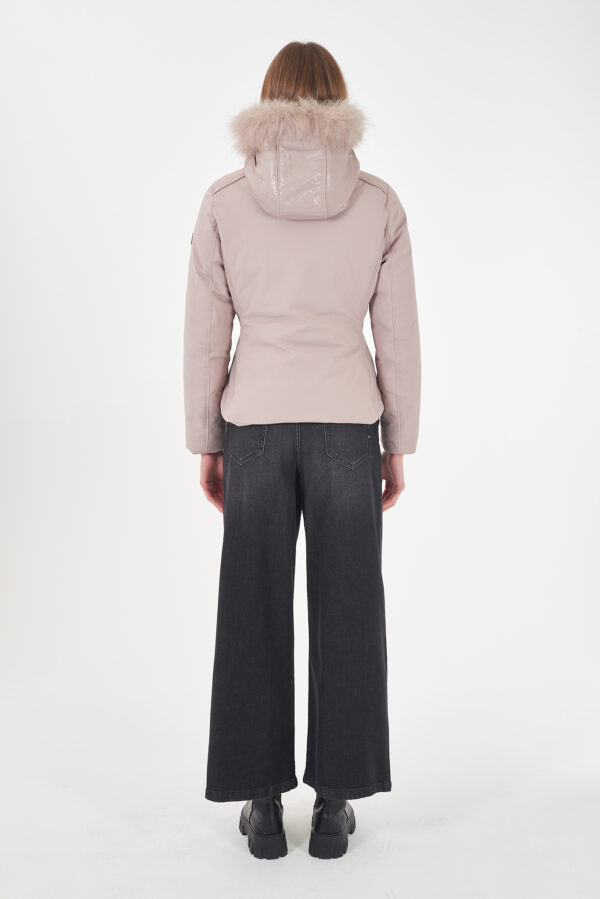 GIUBBINO DONNA IN SOFTSHELL CON CAPPUCCIO - immagine 4