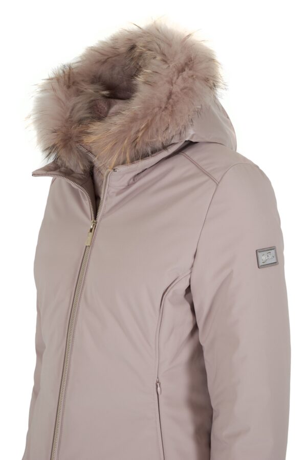 GIUBBINO DONNA IN SOFTSHELL CON CAPPUCCIO - immagine 7