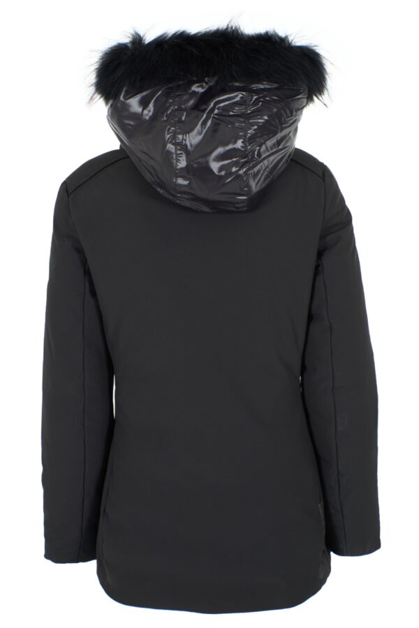 CAPPOTTO DONNA IN SOFTSHELL CON CAPPUCCIO - immagine 6