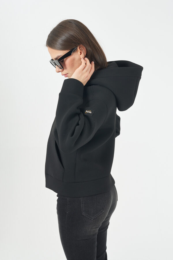 GIUBBINO/FELPA DONNA CON CAPPUCCIO IN NEOPRENE - immagine 2