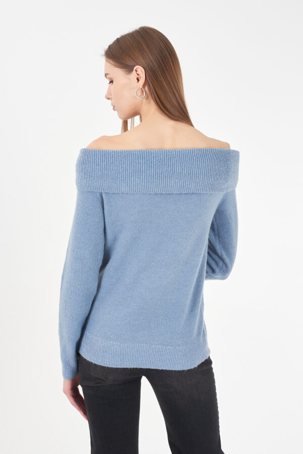 MAGLIA DONNA COLLO AD ANELLO - immagine 2