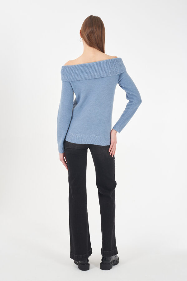 MAGLIA DONNA COLLO AD ANELLO - immagine 4