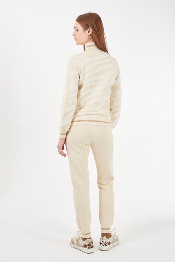 PANTALONE DONNA IN MAGLIA - immagine 4