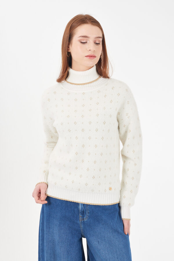 MAGLIA DONNA DOLCEVITA, EFFETTO MOHAIR