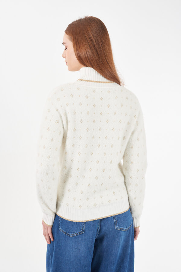 MAGLIA DONNA DOLCEVITA, EFFETTO MOHAIR - immagine 2