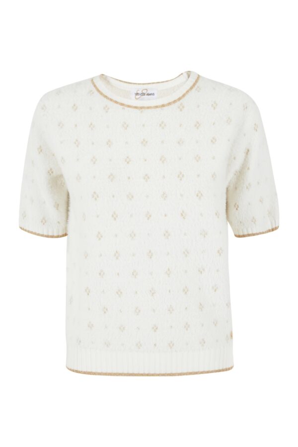 MAGLIA DONNA GIROCOLLO M/C, EFFETTO MOHAIR - immagine 5