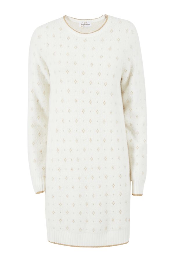 MAGLIA DONNA IN MAGLIA,GIROCOLLO EFFETTO MOHAIR - immagine 5