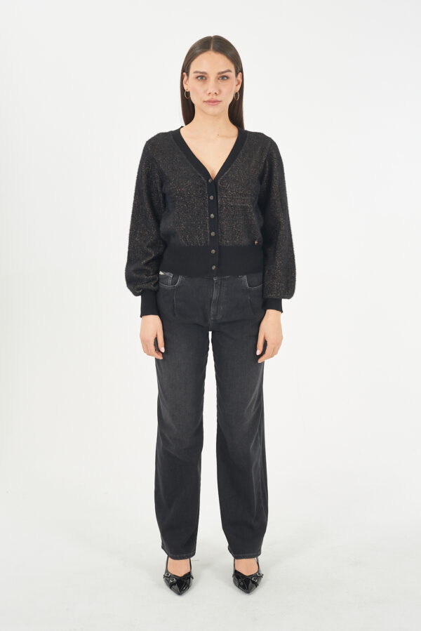 MAGLIA DONNA CARDIGAN CORTO - immagine 3