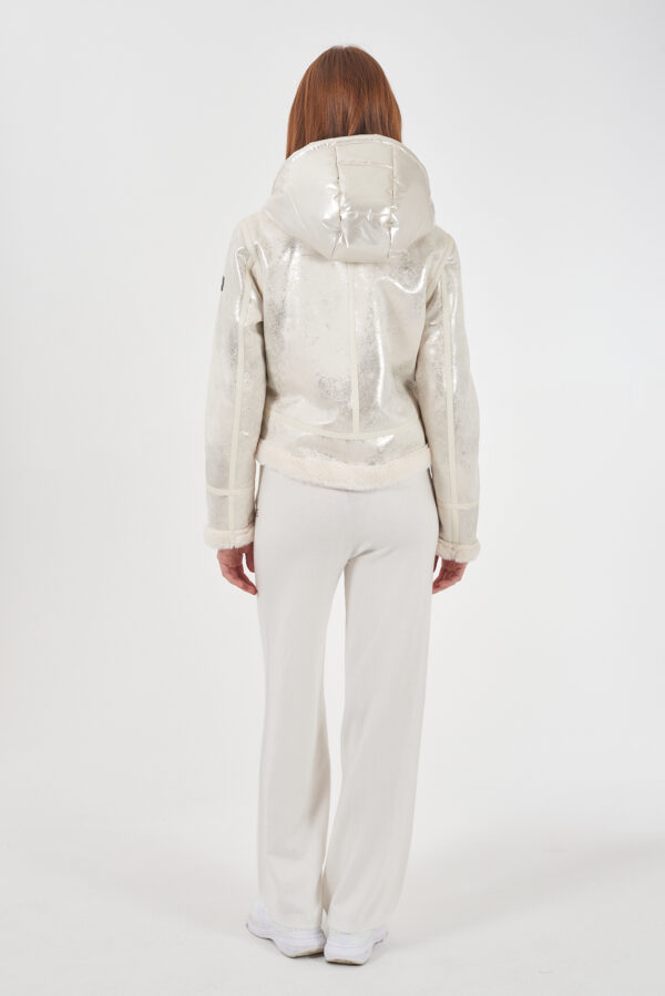 PANTALONE DONNA A PALAZZO IN MAGLIA - immagine 4