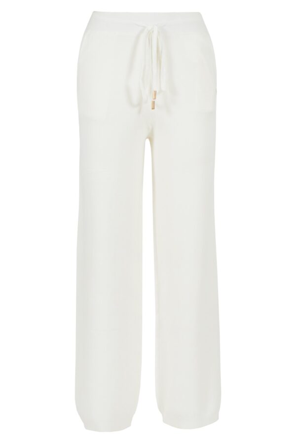 PANTALONE DONNA A PALAZZO IN MAGLIA - immagine 5