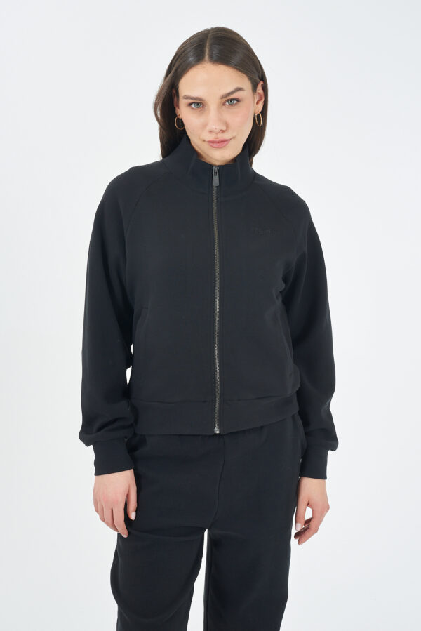 FELPA DONNA FULLZIP IN PUNTO MILANO