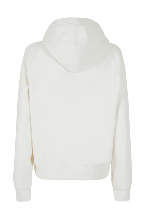 FELPA DONNA FULLZIP IN PUNTO MILANO, CAPPUCCIO - immagine 7