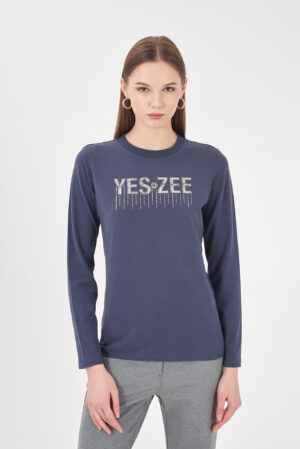 T-SHIRT DONNA GIROCOLLO, M/L