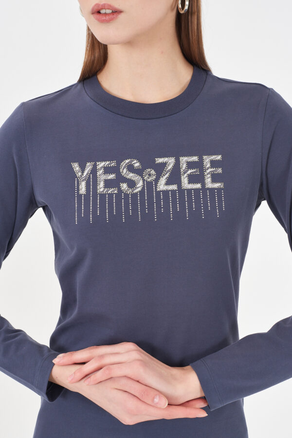 T-SHIRT DONNA GIROCOLLO, M/L - immagine 3