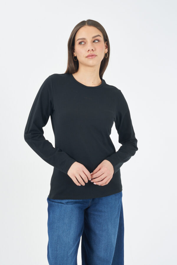 T-SHIRT DONNA GIROCOLLO, M/L