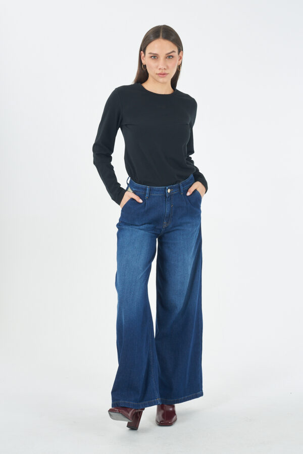 T-SHIRT DONNA GIROCOLLO, M/L - immagine 3
