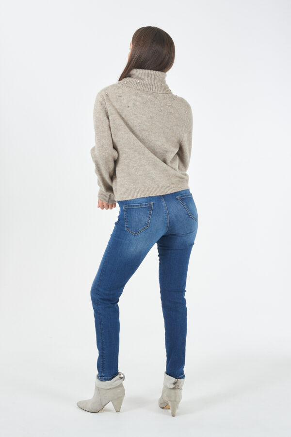 JEANS DONNA TIPO 5 TASCHE SLIM - immagine 4