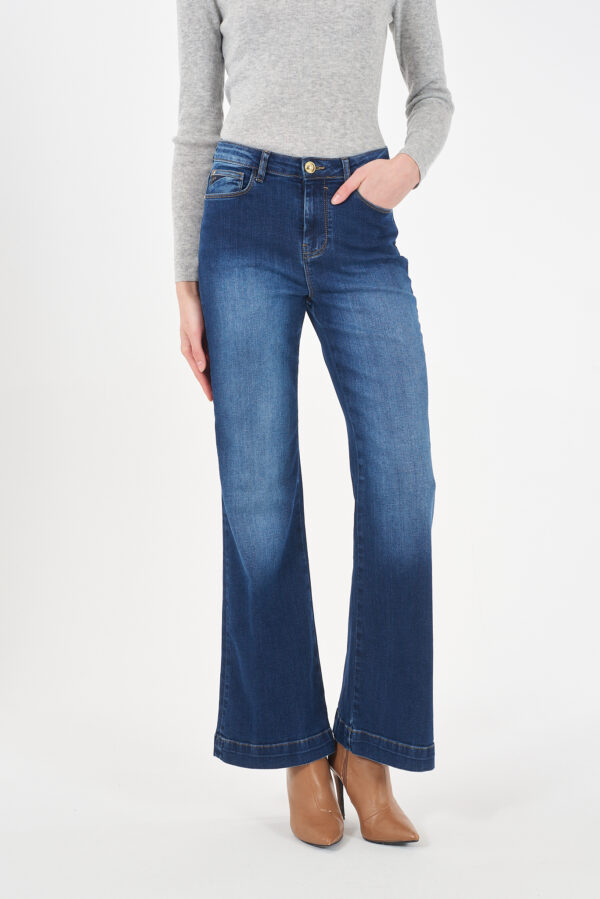 JEANS DONNA TIPO 5 TASCHE FLARE