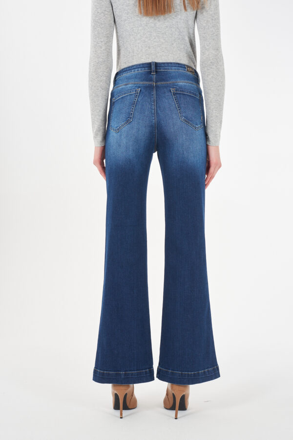 JEANS DONNA TIPO 5 TASCHE FLARE - immagine 2