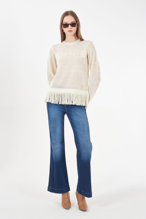 JEANS DONNA TIPO 5 TASCHE FLARE - immagine 3