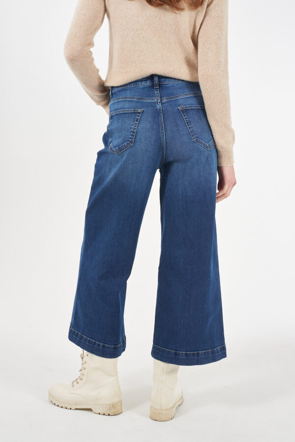 JEANS DONNA TIPO 5 TASCHE WIDE LEG - immagine 2