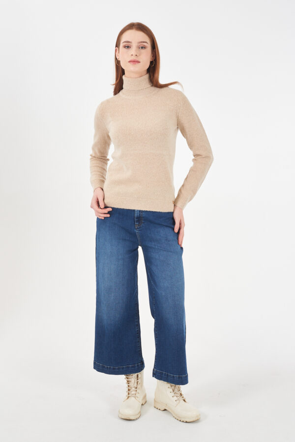JEANS DONNA TIPO 5 TASCHE WIDE LEG - immagine 3