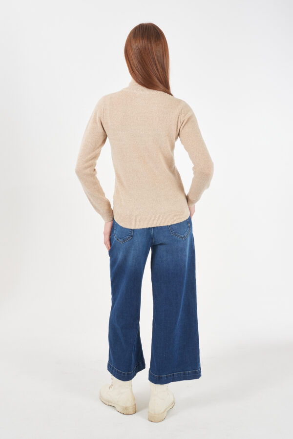 JEANS DONNA TIPO 5 TASCHE WIDE LEG - immagine 4