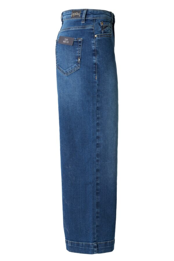 JEANS DONNA TIPO 5 TASCHE WIDE LEG - immagine 7