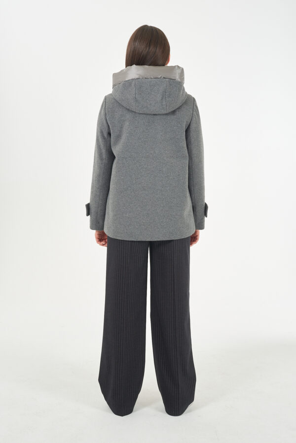 GIACCA DONNA DOPPIOPETTO,FINTO GILET STACCABILE - immagine 4