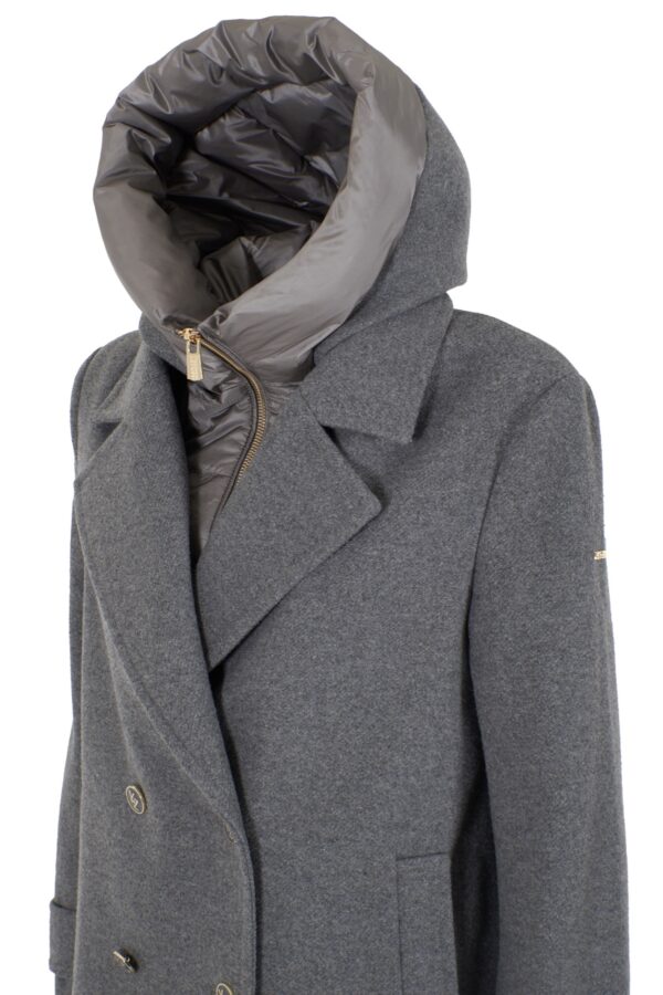 GIACCA DONNA DOPPIOPETTO,FINTO GILET STACCABILE - immagine 7