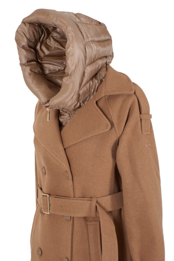 CAPPOTTO DONNA DOPPIOPETTO, FINTO GILET STACCABILE - immagine 7