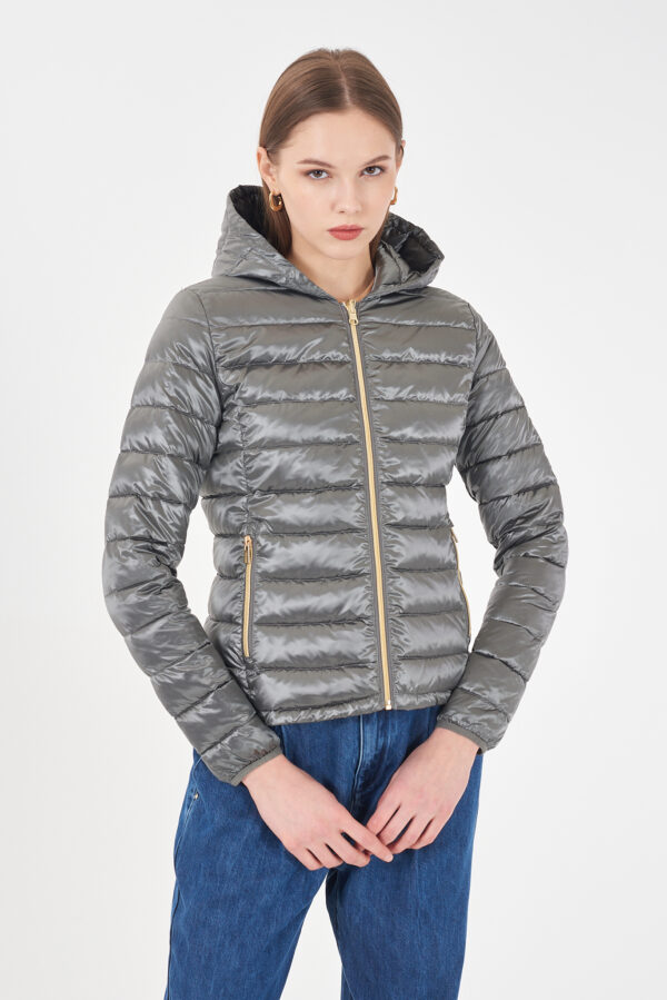 PARKA DONNA CON GIUBBINO TRAPUNTATO INTERNO - immagine 3