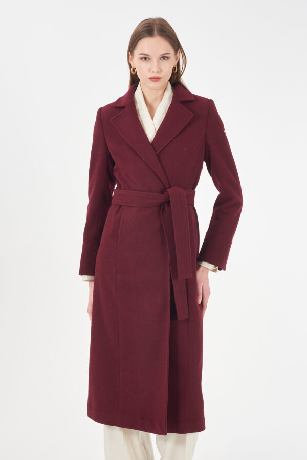 CAPPOTTO DONNA LUNGO, SCIANCRATO CON CINTURA