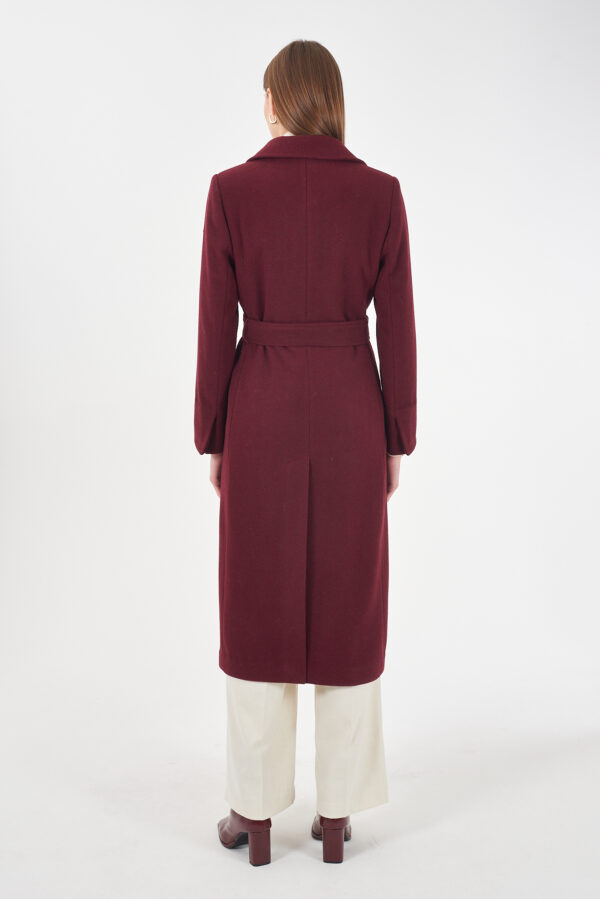 CAPPOTTO DONNA LUNGO, SCIANCRATO CON CINTURA - immagine 4