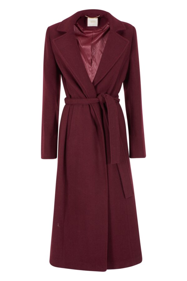 CAPPOTTO DONNA LUNGO, SCIANCRATO CON CINTURA - immagine 5