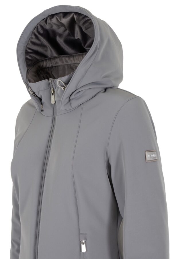 CAPPOTTO DONNA CON CAPPUCCIO, TRAPUNTATURA INTERNA - immagine 7