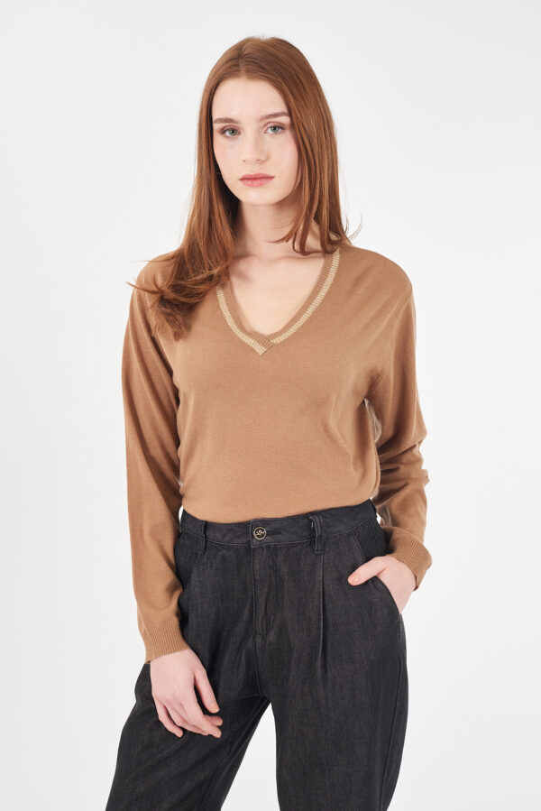 MAGLIA DONNA SCOLLO A V