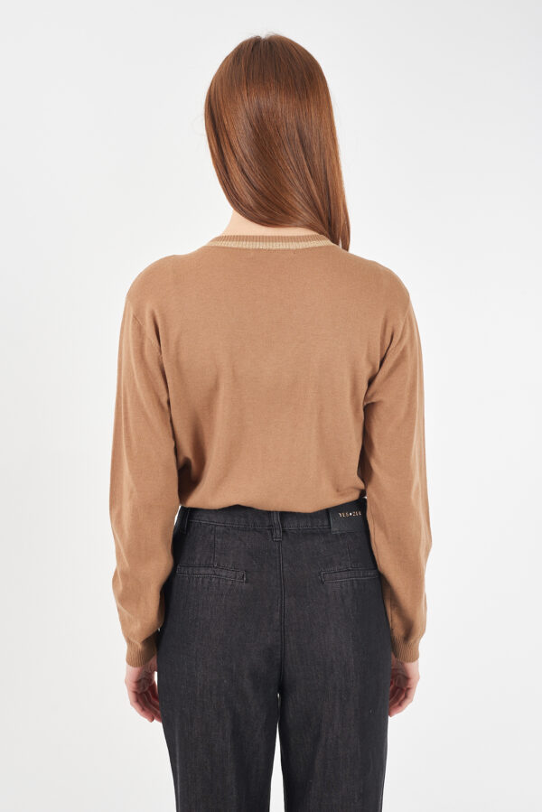 MAGLIA DONNA SCOLLO A V - immagine 2