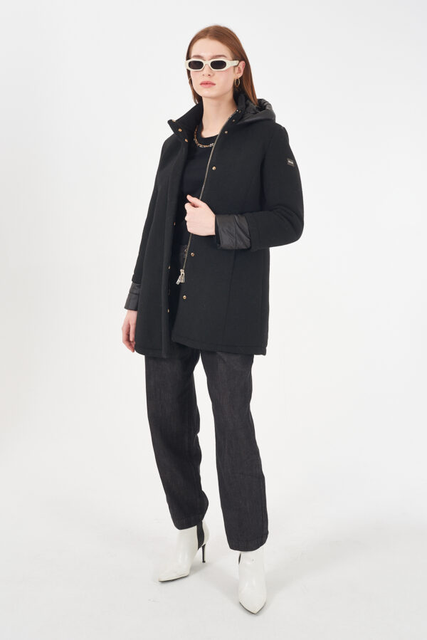 CAPPOTTO DONNA CON INTERNO TRAPUNTATINO - immagine 3