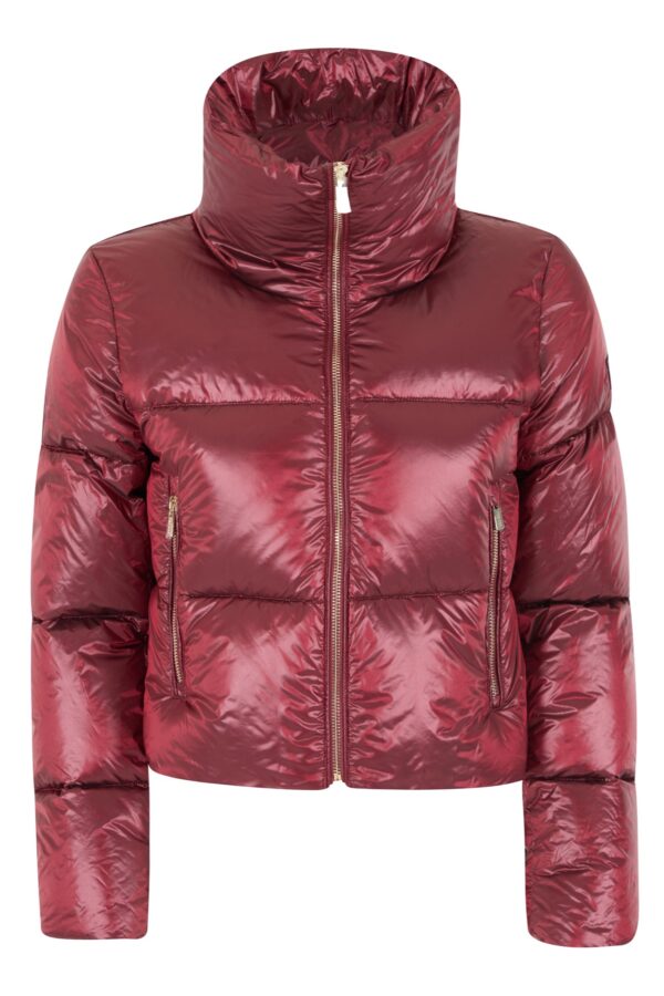 GIUBBINO DONNA CROPPED TRAPUNTATO, COLLO ALTO - immagine 5