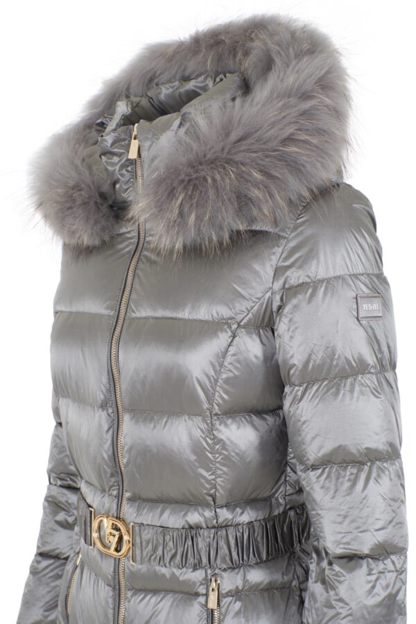 CAPPOTTO DONNA TRAPUNTATO CON CAPPUCCIO - immagine 7