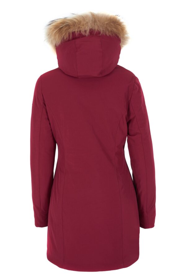 CAPPOTTO DONNA TIPO PARKA, CAPPUCCIO CON PELO - immagine 6