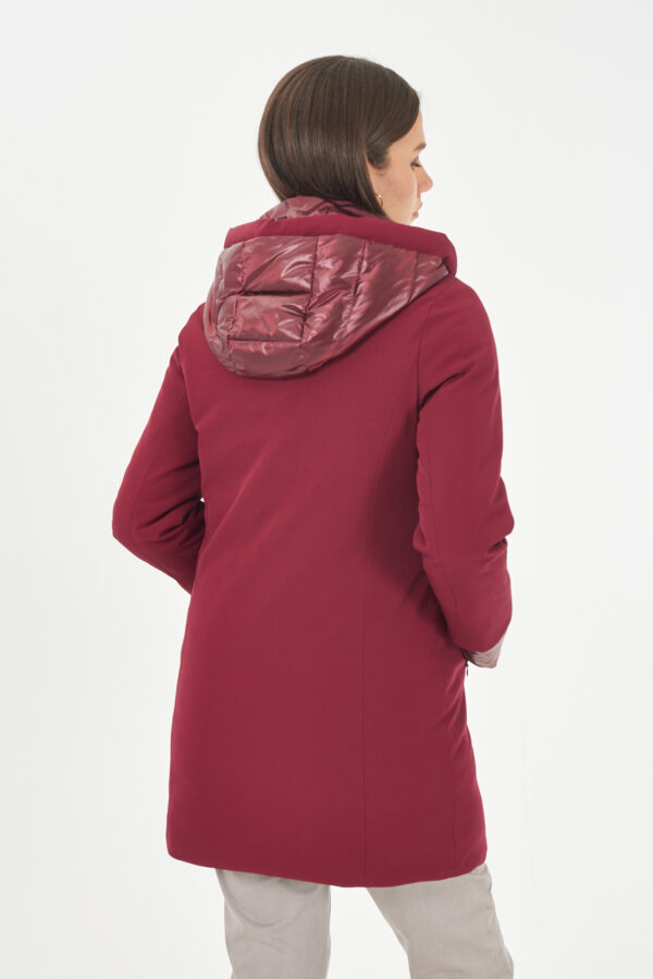 CAPPOTTO DONNA CON INTERNO TRAPUNTATINO - immagine 2