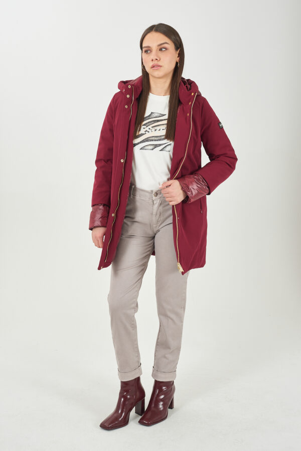 CAPPOTTO DONNA CON INTERNO TRAPUNTATINO - immagine 3