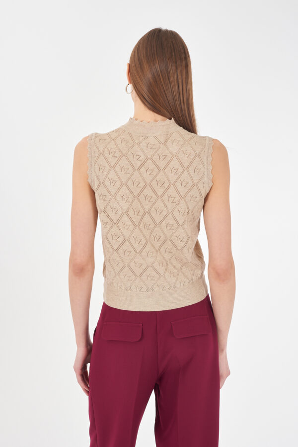 MAGLIA DONNA SMANICATO LUPETTO - immagine 2
