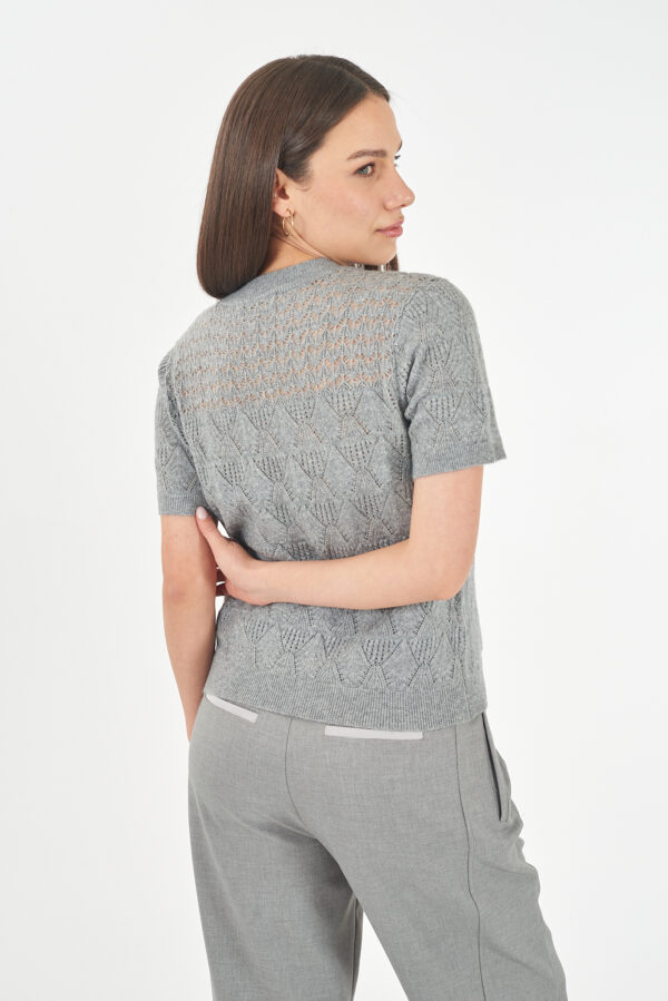 MAGLIA DONNA GIROCOLLO M/C - immagine 2
